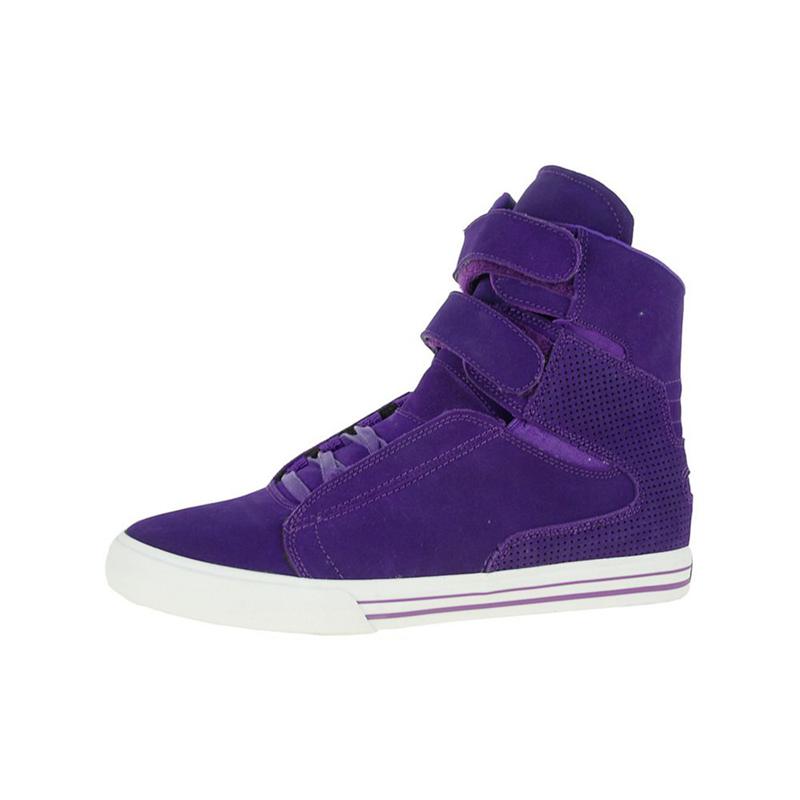 Buty Supra TK SOCIETY - Sneakersy Wysokie Damskie - Fioletowe (HEMG-40531)